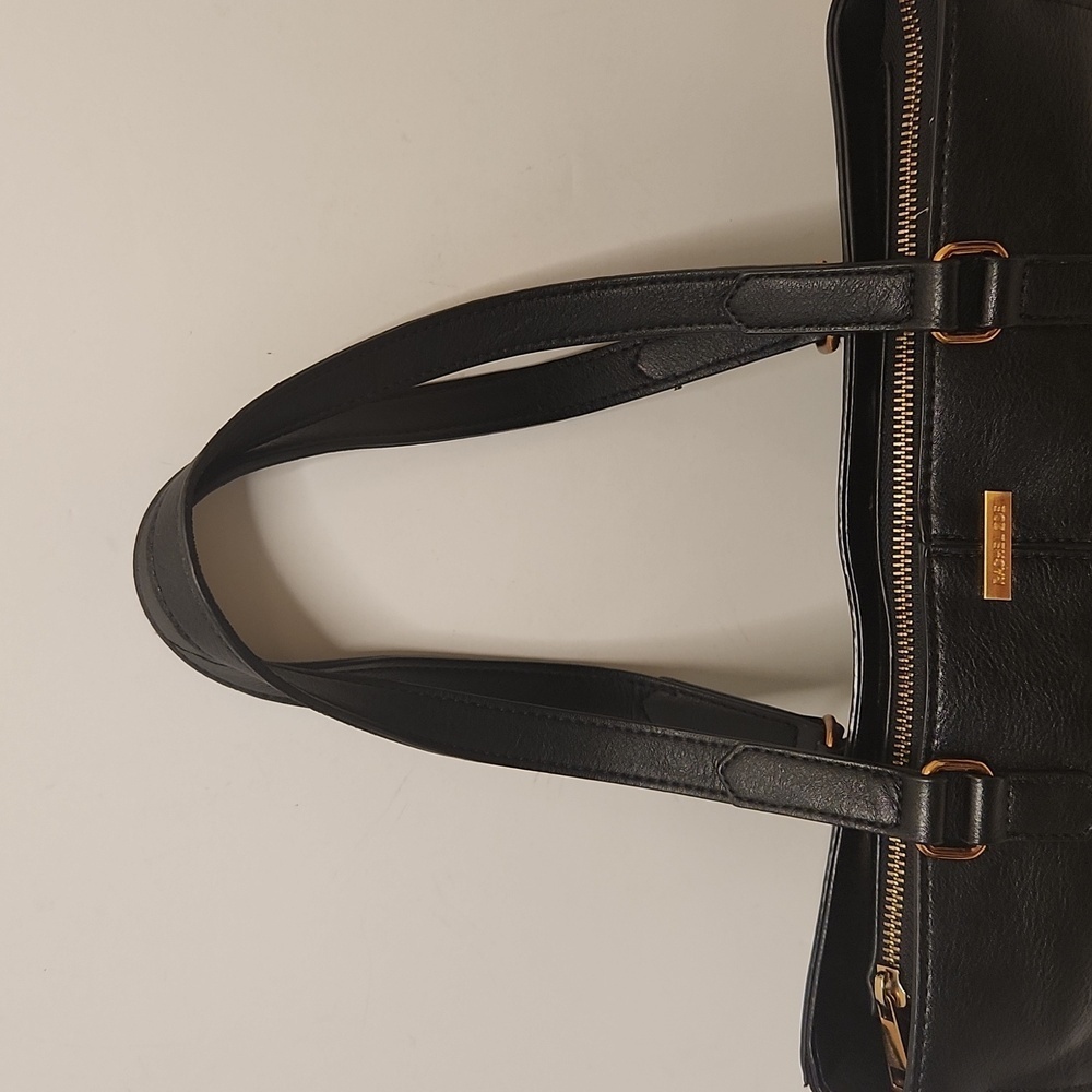 Rachel Zoe Women's Black Helsie Classic Vegan Satchel - Picture 2 of 13